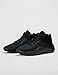 Nike Men's Precision 8 Mid Basketball Shoes, Black/Black-Black, 10