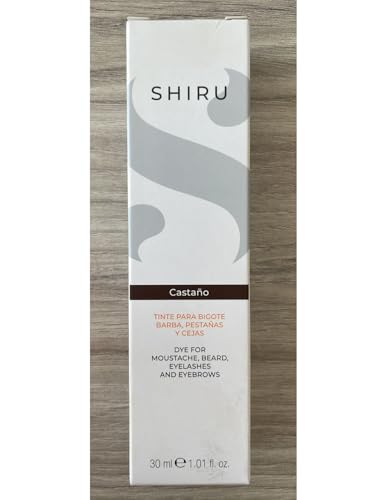 Tinte Barba, Bigote, Pestañas y Cejas 30 ml (Castaño, 30 ml)