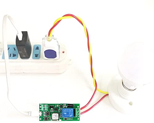 Sonoff 5v Módulo Relé Wifi para Casa Inteligente 5v/12v - aplicações: controle de acesso, garagem, l