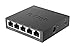 D-Link DGS-105 - Switch de red (5 puertos Gigabit RJ-45, 10/100/1000 Mbps,...