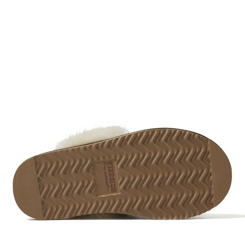 Image of Fireside by Dearfoams womens Sydney Genuine Shearling Scuff