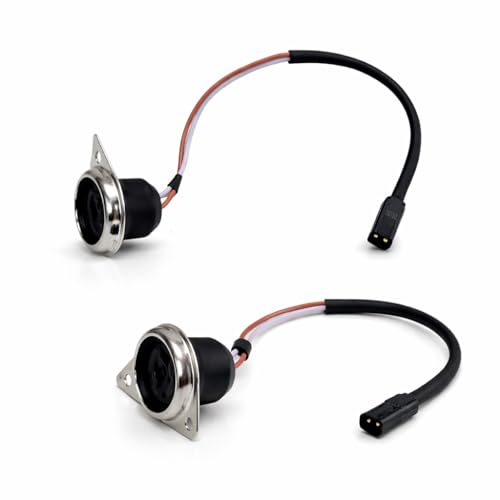 Image of BOSS LED Eyes Parking Light White Compatible with Royal Enfield Classic Standard Electra 350, 500 cc BS4, BS6 (2015 to 2021)