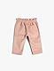 Koton Babygirl Velvet Trousers Drawstring Pockets