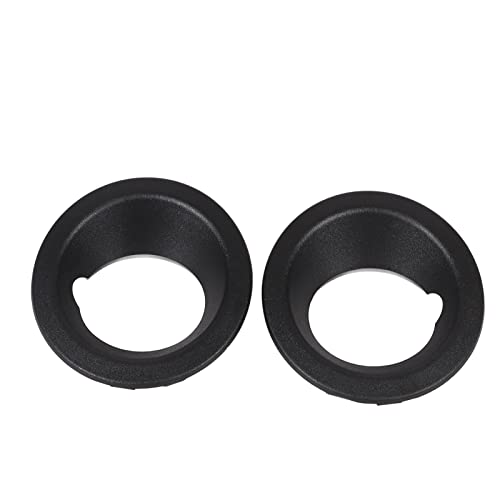 Aro De Faro Antiniebla Delantero 51113400912 Para X3 E83 2004‑2006 – Reemplazo Precisa, Protección Duradera Y Fácil Instalación – Marco De Faro Antiniebla Negro – 2 Piezas