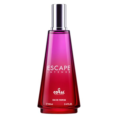 Coral Escape Intense Perfume For Women - 100ml | Eau De Parfum | Captivating Blend of Citrus, Floral & Warm Notes | Premium Luxury Perfume