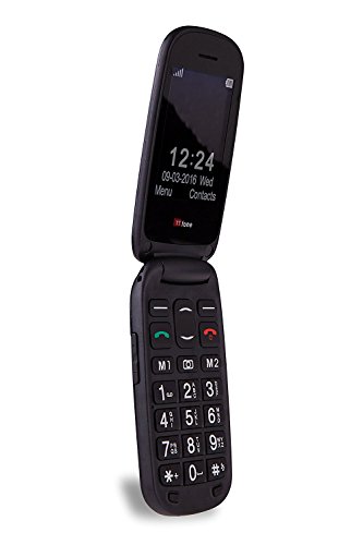 TTfone Lunar TT750 Senior Mobiltelefon, Svart