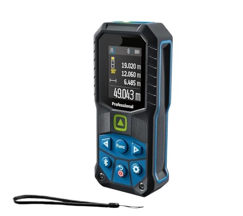 Medidor de distancia GLM 50-27 CG 50M Telémetro IP65 Bluetooth Control por aplicación Medidor de distancia profesional Regla medidora de distancia for construcción industrial