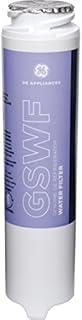 GE GSWF Refrigerator Water Filter | Certified to Reduce Lead, Sulfur, and 50+ Other Impurities | Replace Every 6 Months for Best Results | Pack of 1