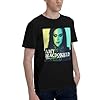 Men's Rock Music T-Shirts Cotton Short Sleeve Tees Cool Shirts for Summer Outdoor Activities Black 3XL #2