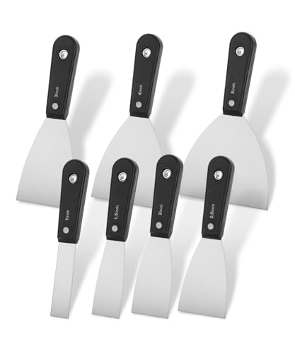 Bates 7-Piece Stainless Steel Putty Knife Set
