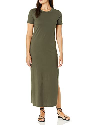 AG Adriano Goldschmied Women s Alana Dress, ash Green, Medium