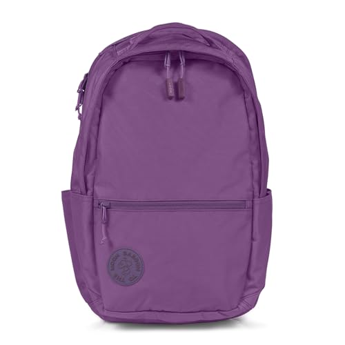 Baboon to the Moon City Backpack – Water-Repellent 16" Laptop-Friendly Backpack, Work, Travel, Gym Bag for Men & Women (New) Purple