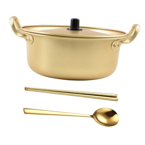 Set de cuisine polyvalent avec ustensiles dorés en métal - 2
