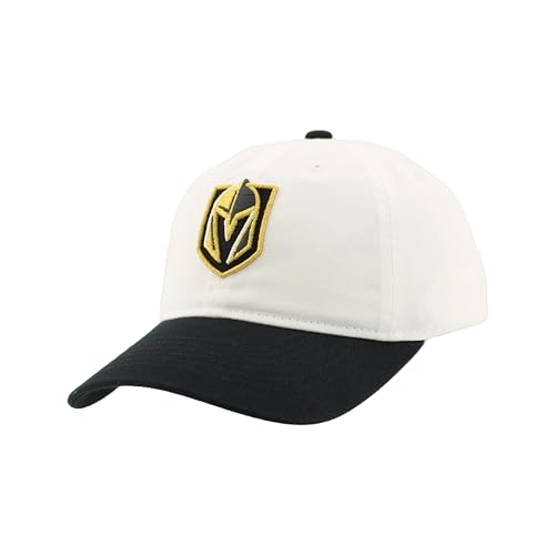 Vegas Golden Knights NHL Officially Licensed Adjustable Hat Scholarship Icon White