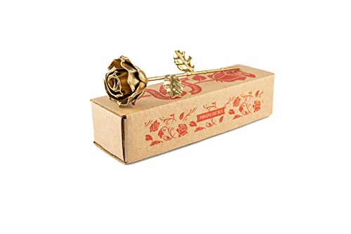 Forging Art Bcn® Rosa Eterna de Hierro Forjada a Mano - Regalo