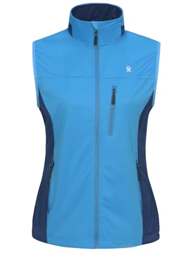 Image of Little Donkey Andy Lightweight Cycling Vest Windproof Sleeveless Jacket for Women Water-Repellent Stretch Vest for Running