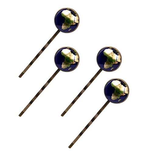 Pince à cheveux continent Afrique idée cadeau original barrette en métal