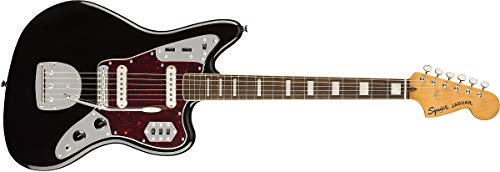 image for Fender Squier Classic Vibe 70s Jaguar Electric Guitar, with 2-Year War