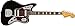 Squier Classic Vibe 70s Jaguar Electric Guitar, with 2-Year Warranty, Black, Laurel Fingerboard