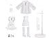 Rainbow High Natasha Zima Grayscale Fashion Doll with 2 Outfits & Accessories, Gift for Kids 6-12