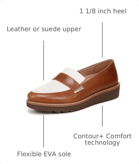 Image of Naturalizer Womens Adaline Slip On Lightweight Platform Loafer