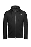 46/48/50/52/54/56 KJUS Men 7sphere Hooded Insulation Jacket Schwarz, Herren Polartec Jacke, Größe 52 - Farbe Black