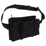 HOUDERCO Oxford Aufbewahrungstasche Schützendem Bauchtasche mit Massageölflaschen Design Reduziertem Druck Moderne Schwarze und Ätherische Öle und Massagezubehör Beim