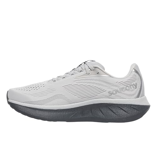 Saucony Ride 18 Herren-Sneaker, Wolke/Schatten, 42.5 EU