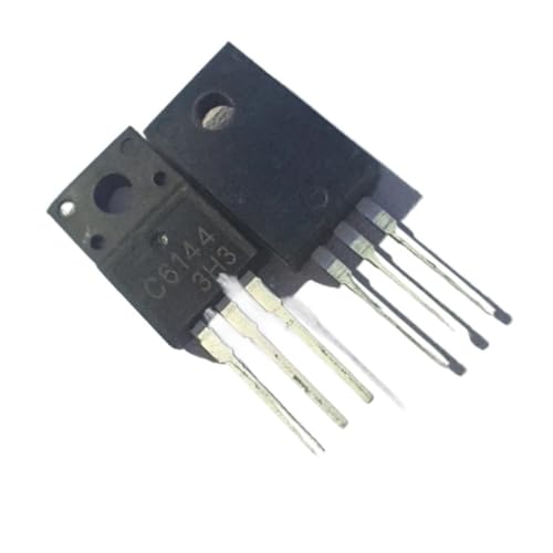 Transistores C6144 A2222 2SC6144 2SA2222 en formato TO-220F para soldadura en PCB