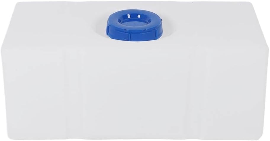 75 Gallon RV Fresh Water Tank LLDPE 745 X 355 X 295 Mm Horizontal Design 130mm Inlet Water Storage Container Compatible with Boats and Yachts