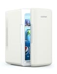 AstroAI Mini Fridge 6 Litre / 8 Can | Cooler and Warmer | AC/DC | Small Fridge for Bedrooms, Car, Drinks, Beauty, Skincare, Travel (Beige)