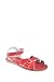 Salt-Water 904-W Flat Sandal - Red
