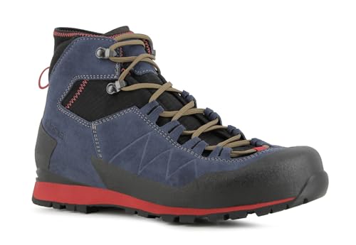 Alpina Joy Men’s Boots – Super Light Leather Hiking Shoes with Waterproof Breathable Membrane, All Weather Grip Slip Resistant Outsole, Approach and Climbing Footwear, Made in Europe