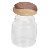 Bocaux pour aliments séchés : le bocal en verre à large ouverture est facile d'accès et propre, facile à remplir de nourriture sèche ou d'assaisonnement.