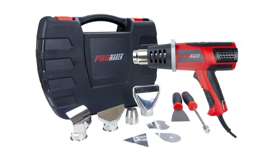 PROMAKER Temperature Heat Gun & Accessories 13Amp 1500W PRO-PC1500KIT