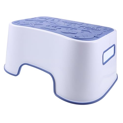 Tabouret de salle de bain en PP stable et marchepied antidérapant de sécurité