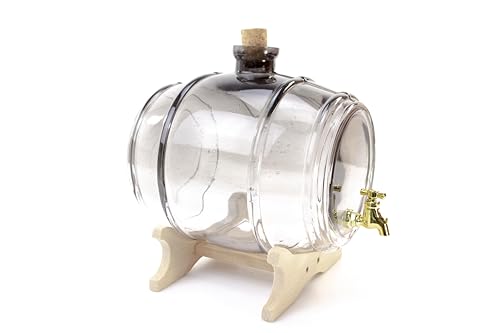 Distributeur de boissons gris 2L idéal pour eau détox maison