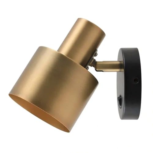 Aplique de pared dorado PRENDELUZ E27 de diseño elegante y compacto para iluminación interior 2
