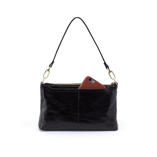 Image of HOBO Darcy Leather Convertible 3-in-1 Crossbody Bag with Removable & Adjustable Strap, Exterior Phone Slip Pocket
