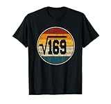 raíz cuadrada de 169 13 años Offi cumpleaños vintage 13 Camiseta
