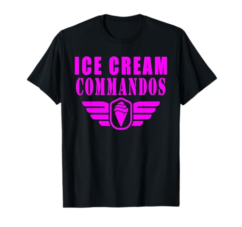 Ice Cream Commandos helado Camiseta