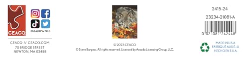 Ceaco 2415-24 Wolf'S Contemplation - 500 Piece Jigsaw Puzzle thumb #6