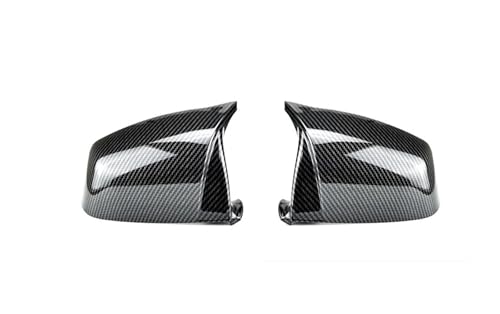 Couvercle de rétroviseur latéral noir aspect carbone ultra léger pour BMW F11