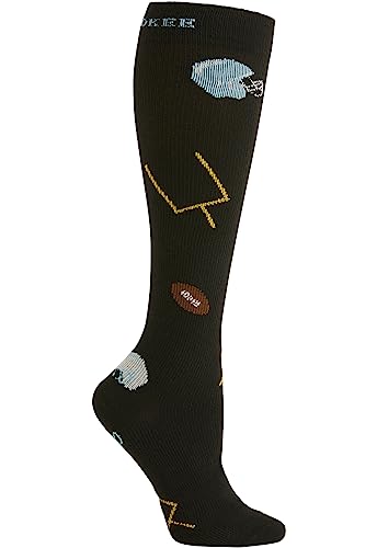 Image of Cherokee Compression Socks 10-15 mmHg Knee High 1 Pair Pack