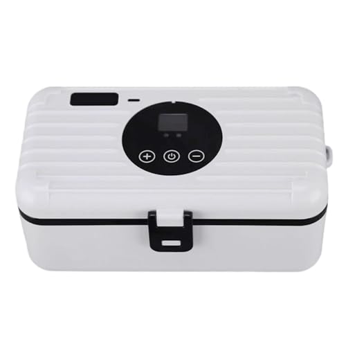 Geavonyg Nevera Portátil Para Diabéticos Caja De Refrigeración Con Pantalla Visualización Temperatura Refrigerador ABS + Contenedor Almacenamiento PC