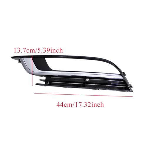 Rejilla parachoques delantero con cubierta de luz antiniebla para VW Passat CC 3