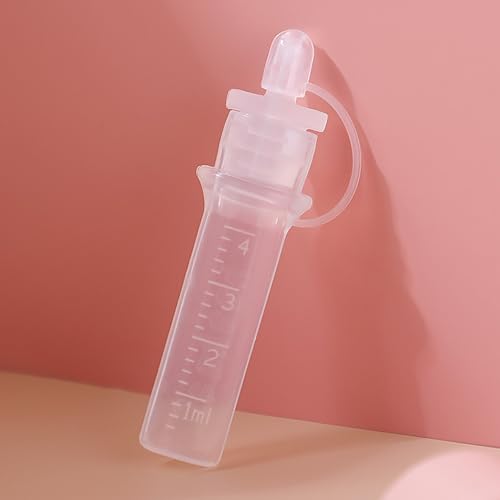 Haakaa Kit Per La Raccolta Di Colostro In Silicone 5 Ml – 2 Pezzi (PRE-STERILIZZATI), Siringhe Per Colostro Per Il Latte Materno Da Raccogliere, Nutrire E - 8