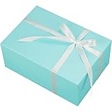 UnicoPak Blue Gift Boxes 10 Pack 9.5x6.6x4 Inches, Gift Boxes for Presents, Bridesmaid Proposal Box,