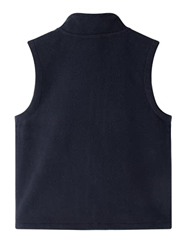 Spring&Gege Boys Full Zip Polar Fleece Vest Sleeveless Outwear Warm Jacket with Pockets (3-12 Years)2