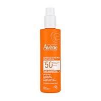 Avene Sunsitive® Sunscreen SPF 50+ Face & Body Spray, Dermatologically-Tested For Sensitive Skin, Ultralight & Quickly Absorbed, 4 Hour Water Resistance, Fragrance Free- 200ML